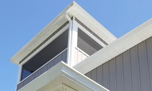 Gutters are bright and shiny in Ocean Isle Beach, NC thanks to our gutter brightening services.