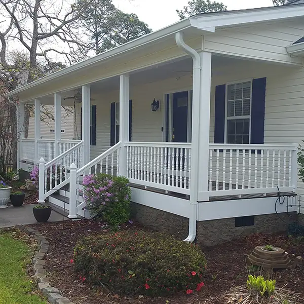 House Washing in Shallotte, NC. Sparkling siding, porch and walkways. Give F Bomb a call to transform your coastal home.